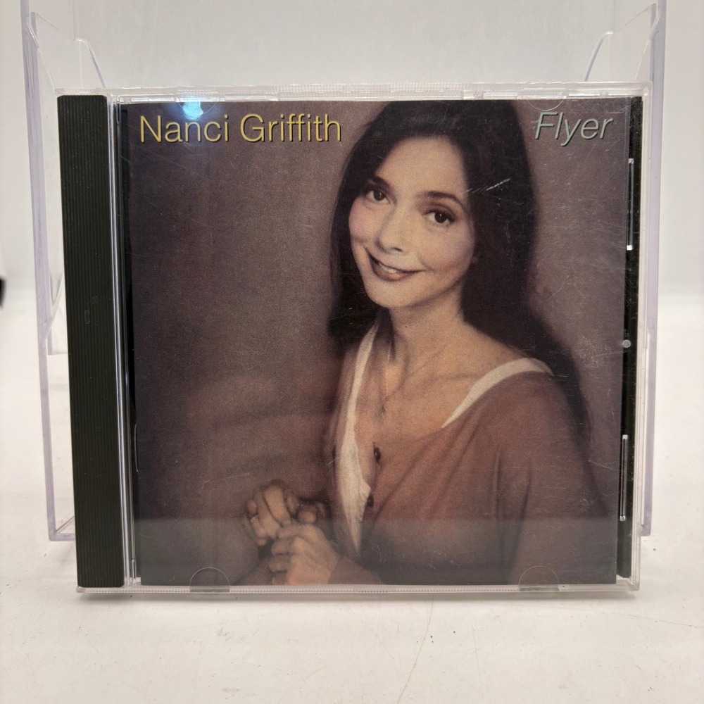 Nanci Griffith Flyer CD 1994 Elektra 7559-61681-2‎ Folk Country Rock Music